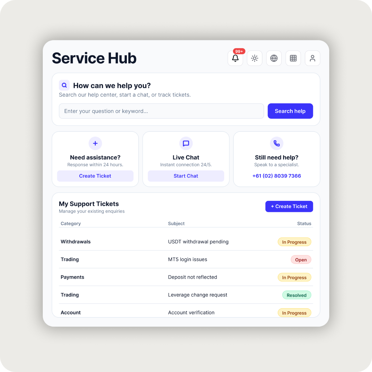 Service Hub
